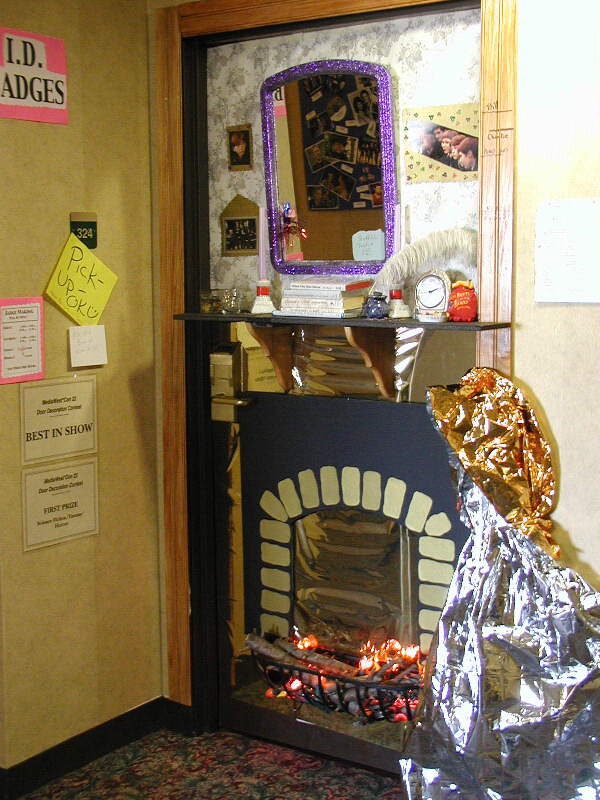 The Burrow -- Weasley Family Fireplace