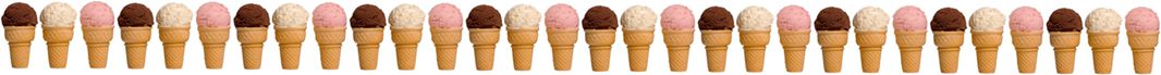 ice cream cones