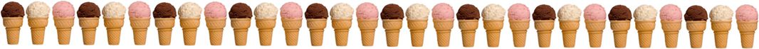 ice cream cones