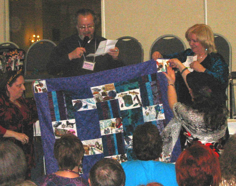 Fannish Quilt in Art Auction