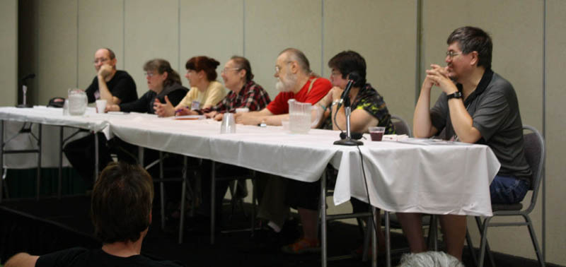 MW*C staff at Dead Dog panel